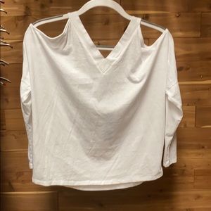 NWT Express cold shoulder T-shirt S